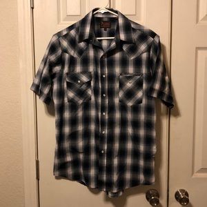 Men’s short sleeve button up